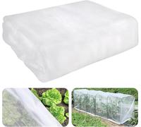 3m x 4m Insect Netting Mesh Garden Netting Fine Mesh Butterfly Garden Netting for Vegetables Plants Fruits Flowers Crops Greenhouse Row Covers Raised Bed Barrier Screen Birds Protection Netting