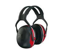 3M X3A Ear Muff, X-Series, 33 dB, Black/Red