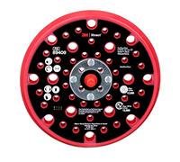3M Xtract Back-up Pad, 89409, 152 mm, Hard, Red, 10 ea/Case