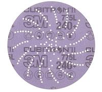 3M Xtract Cubitron II Film Disc 775L, 127 mm, 240+, Clean Sand, 50 Discs per Pack