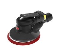 3M Xtract Pneumatic Random Orbital Sander, 88956, 6 in, Central Vacuum, 3/8 in Orbit, 1 ea/Case