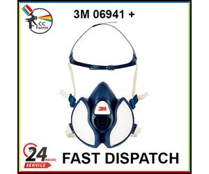 3M06941+ Spray Paint/Dust Mask/Cleaning Vapour Particulate Reusable Respirator