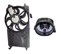3M5H8C607RJ Radiator Cooling Fan Replacement For Ford C-Max, Focus, Mk2, Fiesta, Mk5, C30, S40, V50