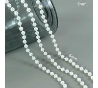 3meter ABS Imitation Pearl Round Beads String Chain Garland Wedding Party Decoration DIY Clothing Accessories Jewelry Making