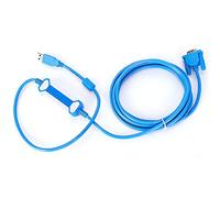 3meter PLC Programming Cable for CQM1H/CPM2C Series Blue LED Indicator Bare Copper Wire 9.8ft