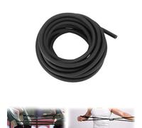 3Meters/9.8FT Length Natural Latex Tube Surgical Band Tubing Rubber Hose ID 2mm OD 5mm(Black)