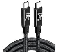 3Metres USB C to USB C Cable 240W 48V/5A 20Gbps USB 3.2 Gen 2x2, 4K@60Hz Video Support, PD Fast Charging USB C to C Cable for Thunderbolt 4/3, MacBook, iPhone 15, Samsung, OTG, USB-C Laptops, Monitors