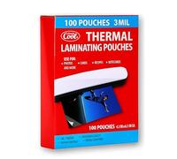 3MIL Thermal Laminating Sheets (100 Count) 4.3x6.3 inch, Card Size Dry-Erase Friendly Laminating Pouches, Compatible with Laminators, Crystal Clear Laminated Finish