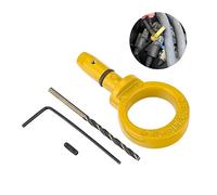 3mirrors Aluminum Oil Dipstick Pull Handle Engine Oil Level Dipstick Handle Compatible with Dodge Chrysler Jeep Models Universal Engine Oil Dipstick Handle w/Viton O Ring & Installation Kit Yellow