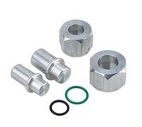 3mirrors Rear A/C Block Off Kit Cooling Tube Line Terminator with Special HNBR O Rings for R-134a, R-1234yf Air Conditioning Systems, Quality Kit