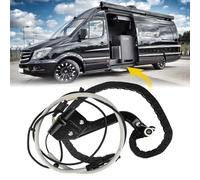 3mirrors Sliding Door Cable Left Side Track Sliding Door Cable Lower Bottom Roller Track Bottom Replacement for Mercedes Sprinter VW Crafter OE#9068203369, 2006-on