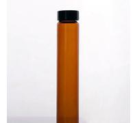 3ml 5ml 10ml 15ml 20ml 30ml 40ml 50ml Glass Seal Bottle Reagent Sample Vials with Plastic Lid Screw Cap Glass Bottle(50ml 10pcs)
