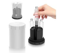 3mL Cartridge Holder with Purge Tower,Pen Cartridges Purge,Fill Station-W1 | Only Use For 3mL Pen Cartridges/Vial(12mm X 64mm), Cartridge Storage, Protective Case-White