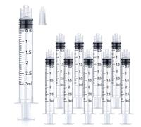 3ml/cc Plastic Luer Lock Syringe Syringes Without Needle For Scientific Labs And Measuring Liquids