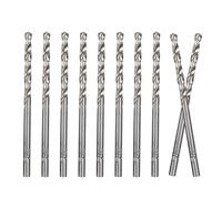 3mm 10pcs M35 HSS Gold Cobalt Jobber Drill Bit Set, Cobalt Drill Bits Metric High Speed Steel Twist Drill Bit Set for Drilling Stainless Steel & Hard Metal, Cast Iron, Copper, Aluminum, Wood, Plastic