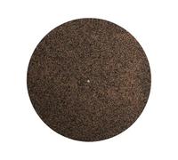 3MM 12in Cork & Rubber Turntable Record Pad Felt Record Mat Slipmat Anti-Static For Vinyl Record(Mat pad cork)