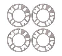 3mm 5mm 8mm 10mm Wheel Spacers Shims Plate Stud For 4x100 4x114.3 5x100 5x108 5x114. 5x120 Auto 4Pcs Hubcentric Wheels Spacer(5mm)