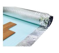 3mm Acoustic Silver Underlay for Wood or Laminate Flooring - 15m2 Roll