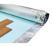 3mm Acoustic Silver Underlay for Wood or Laminate Flooring - 15m2 Roll