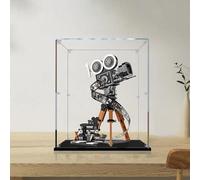 3MM Acrylic Display Case for Lego Disney Walt Disney Tribute Camera 43230 Building Set,Dustproof Clear Display Case Compatible with Lego 43230(Not Include The Model) (Ordinary)
