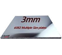 3mm Aluminium Sheet Plate- MULTIPLE SIZE'S & PACK QTY'S - 150 x 100 x 3mm