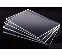 3mm Clear Acrylic Plastic Safety Sheet for Shed Windows Many Sizes Avail x1 Quantity (610mm x 610mm)