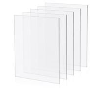 3mm Clear Polycarbonate Sheet A5 (210 x 148mm) UV Resistant Transparent Panel - Impact Resistant Glazing Sheet for Greenhouse, Roofing, Shed Window & DIY Use (1, 3mm 210X 148mm(A5))