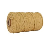 3mm Colorful Cotton Cord Rope Thread Twisted Macrame String DIY Home Wedding Decoration Supply 110yards(Color15)