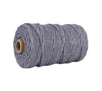 3mm Colorful Cotton Cord Rope Thread Twisted Macrame String DIY Home Wedding Decoration Supply 110yards(Color24)