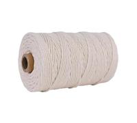 3mm Colorful Cotton Cord Rope Thread Twisted Macrame String DIY Home Wedding Decoration Supply 110yards(Color8)