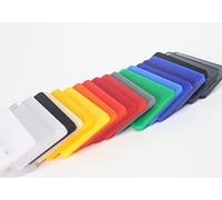 3mm Colour Green Cast Acrylic Sheet Plastic Panel A5 (Bright Blue 72462)