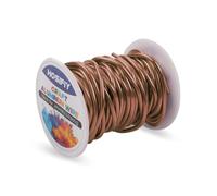 3mm Craft Wire, Bronze Aluminum Craft Wire, Jewelry Wire for DIY Sculptures, Modeling, Jewelry Making, Floral Crafting and Wire Weaving (Bronze, 10 Meters)