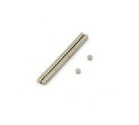 3mm Dia X 2mm Thick N35 Neodymium Magnet - 0.21Kg Pull (Pack Of 50)