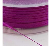 3mm Double Face Satin Ribbon 097D, 082 Dark Mauve Pink, 2 Metres