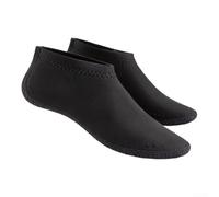 3MM Double-Sided Laminated Chloroprene Yoga Socks Water Shoes for Men for Warmth During Water-Based Activities (L black)
