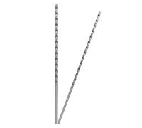 3MM Drill Bit 200MM Long Twist Drill Bits High Carbon Steel Spiral Wood Drill Bits drill Accessories for Dowel Drilling Wood,Plastic and Aluminum,2PCS(Silver)