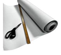 3mm Extra Thick Felt - Plain Coloured Craft Bag Fabric Material by The Metre - 90cm Wide - A5 Sample - White