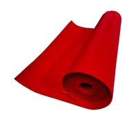 3mm Extra Thick Felt - Plain Coloured Craft Bag Fabric Material by The Metre - ONE METRE - RED