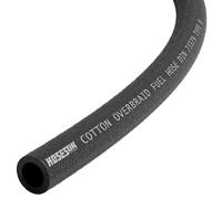 3mm Fuel Hose - Reinforced Rubber Hose for Fuel, Diesel, Petrol, Water - Oil-Resistant Flexible Pipe for Engine Fuels, Industrial Use - Braided Tube 5 Metre
