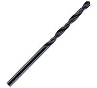 3mm HSS Jobber Drill Bit - Black Roll Forged HSS-R For Carbon + Alloy Steel, Plastics & Wood. DIN338 (3mm x 61mm)