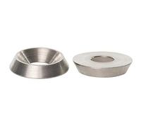 3mm / M3 Stainless Steel Metric Solid Screw Cup Finishing Washers - 5 Pack