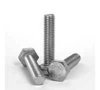 (3mm) M3 x 20mm Set Screws Hex Head Hexagon Fully Threaded Bolts Screws Setscrews Stainless Steel A2-70 - DIN 933 - (Pack of 3pcs)
