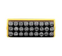 3mm Metal Leather Carving Punches Embossing Stamps For Jewelry Making & Craft Projects Carbon Steel Leather Stamping