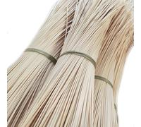 3mm Natural Rattan Cane for Basket Weaving, 250g Natural Round Rattan Wicker Webbing Repairing Roll, Natural Rattan Reed DIY Repair Material Sheet for Chair Furniture Repair and Home Garden Decor(1.2m