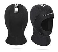 3MM Neoprene Diving Hat Men Women Professional Non-Slip Swimming Cap Winter Cold-Proof Wetsuit Head Cover Helmet for Snorkeling,M