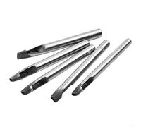 3mm Oval Shape Hollow Punch Tool Set for Leather, Plastic, Rubber and Vinyl 5pcs DIY Craft Accessories