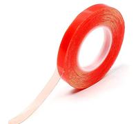 3mm Red Double Sided Adhesive Sticky Tape Easy Lift Super Strong EXTRA LONG 50m