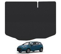 3mm Rubber Boot Liner for Ford Fiesta (2011-2017) Boot Mat Protector Anti-Slip Durable Waterproof CAD Laser Cut Tailored Fit Pet Dog Friendly Accessory Black All-Weather Protection