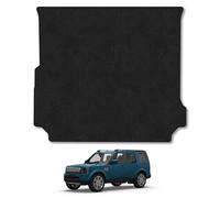 3mm Rubber Boot Liner for Land Rover Discovery 3/4 (2004-2016) Boot Mat Protector Anti-Slip Durable Waterproof CAD Laser Cut Tailored Fit Pet Dog Friendly Accessory Black All-Weather Protection