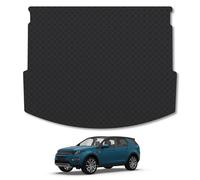 3mm Rubber Boot Liner for Land Rover Discovery Sport (2014+) Boot Mat Protector Anti-Slip Durable Waterproof CAD Laser Cut Tailored Fit Pet Dog Friendly Accessory Black All-Weather Protection